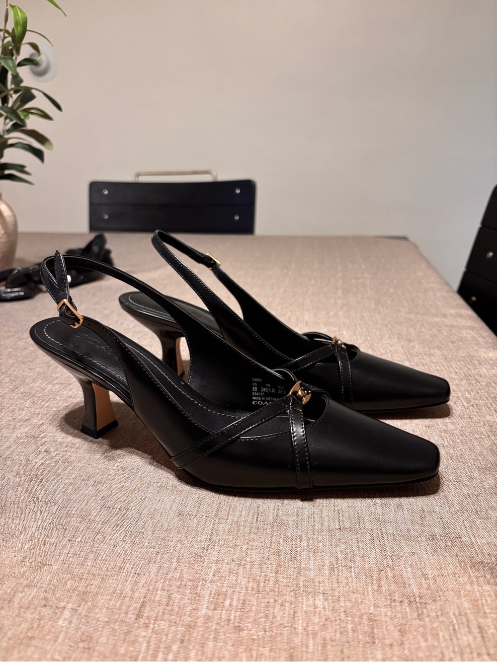 Coach Rowyn Slingback Heels - Picture 2 of 7